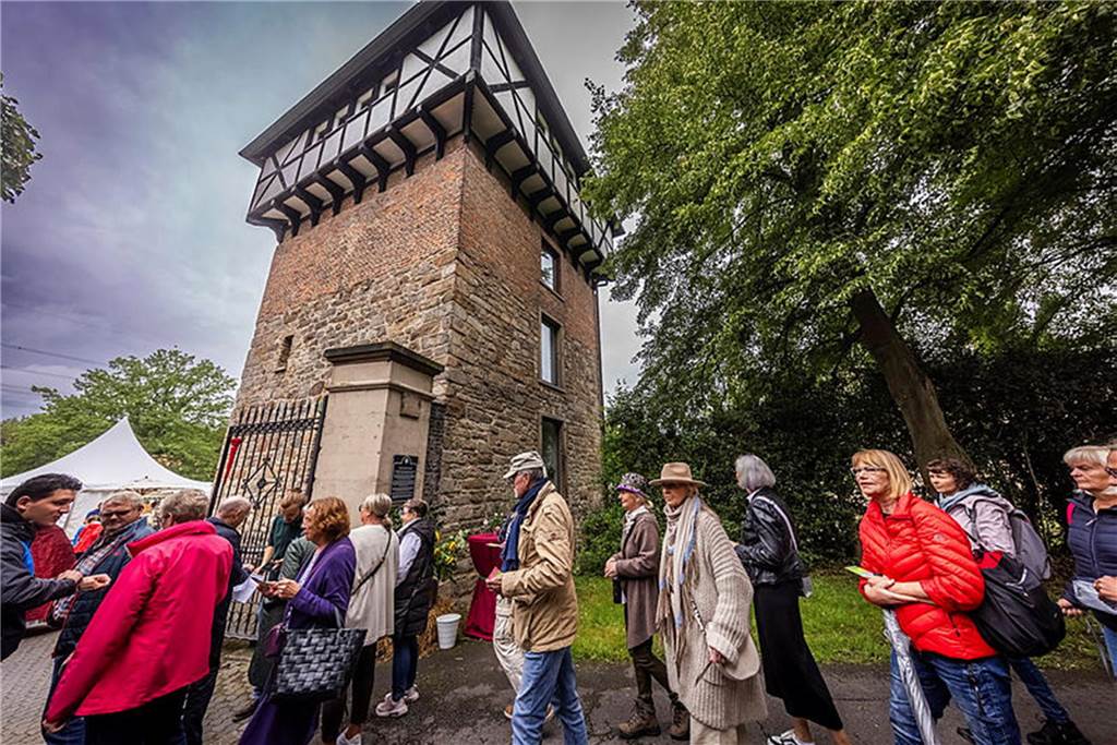 Die Gartenflair auf Schloss Bodelschwingh findet 2023 zum zehnten Mal statt.