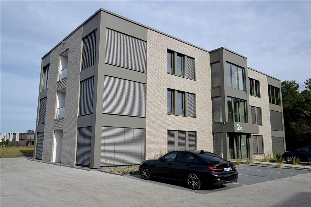 Rathausumbau 2024: Gemeindeverwaltung zieht in drei Ausweichquartiere Die Gemeindeverwaltung wird Büros in dem Neubau des Unternehmens Reher nutzen.