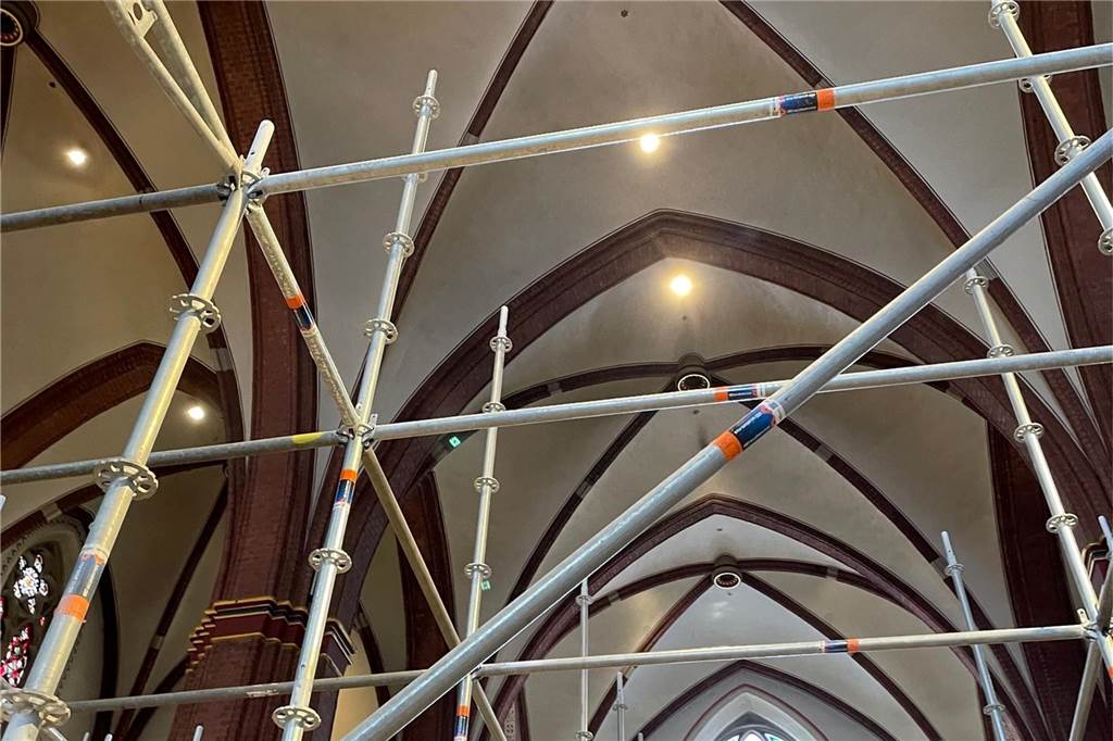 Gerüst in St. SIxtus