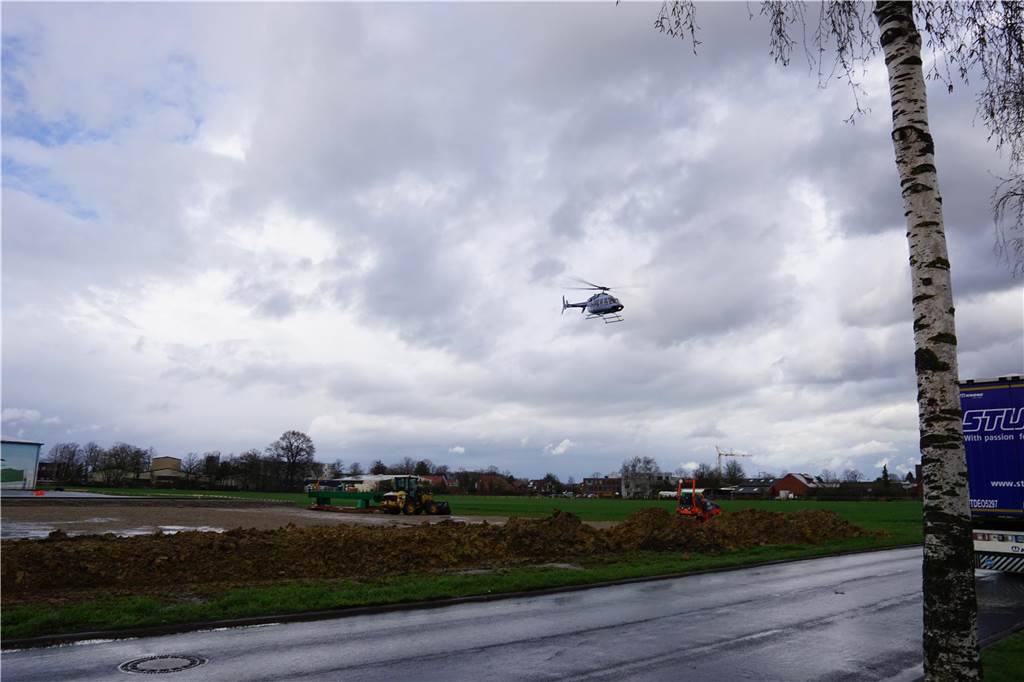 Die Gewerbeschau fand am 25. und 26. März in Ascheberg statt - es gab auch Hubschrauberflüge.