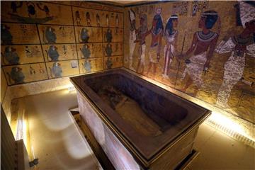Die Grabkammer des ägyptischen Pharaos Tutanchamun im Tal der Könige. Foto: Str