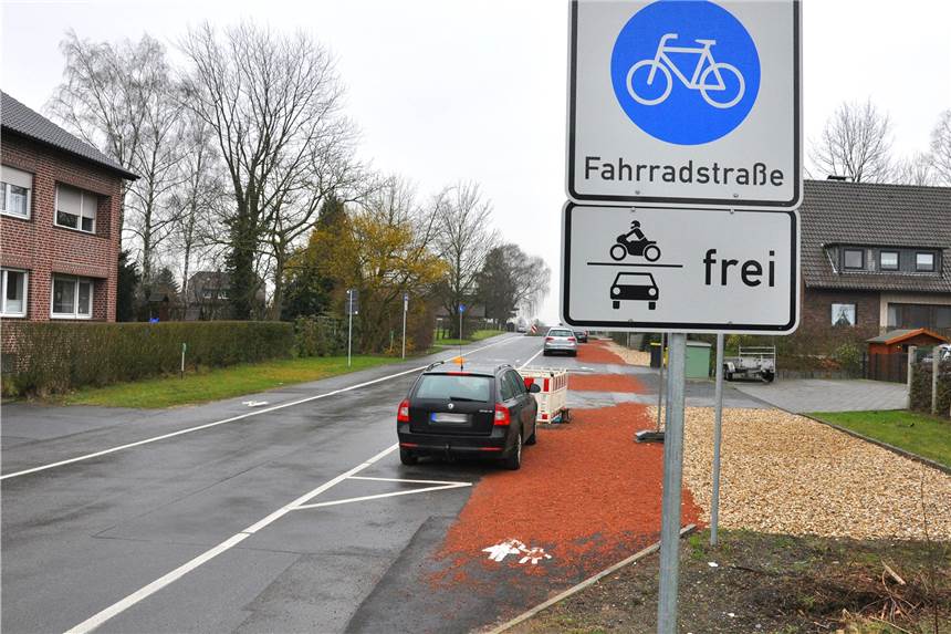 Burgstraße: SPD drängt auf Weiterführung der Fahrradstraße Die Gregorstraße ist schon seit einigen Jahren Fahrradstraße. Kfz-Verkehr ist nur „geduldet“.