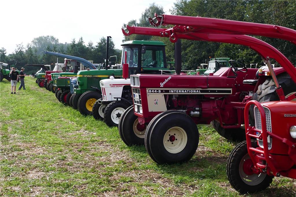 Die Grenzland-Oldies hatten zum Oldtimer-Treffen mit Trecker-Teck eingeladen. Rund 70 alte Fahrzeuge präsentierten sich zwei Tage den Besuchern. 
