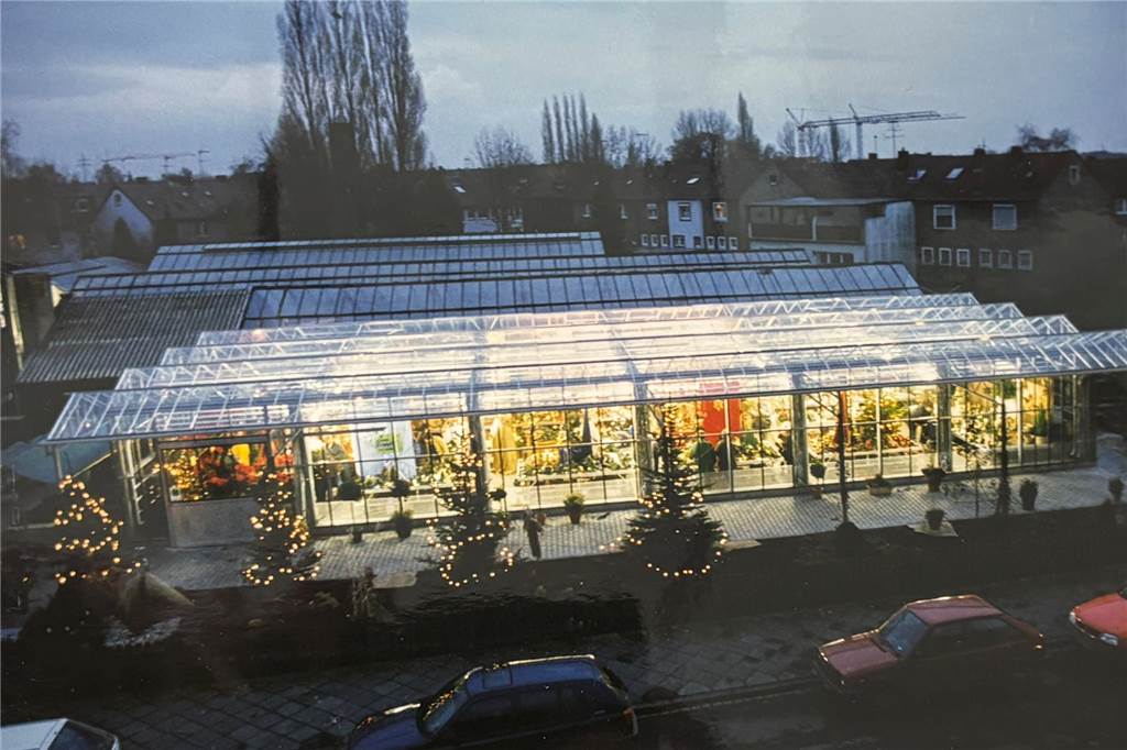 Ein Leben in der Gärtnerei Die große Adventsausstellung 1997.