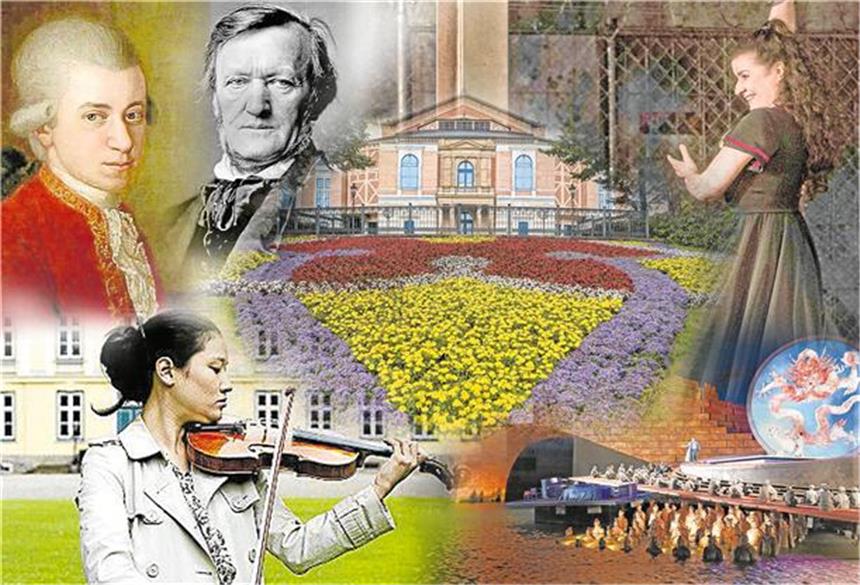 Die Festspiele beginnen Die großen Festivals feiern Mozart, Wagner und Haydn, begeistern mit Stars wie Cecilia Bartoli, spektakulären Bühnenbildern oder Musik an ungewöhnlichen Orten.