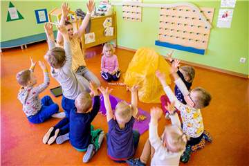 Die Gruppen in den DRK-Kindergärten füllen sich nach und nach. Ab 8. Juni dürfen wieder alle angemeldeten Kinder in die Einrichtung kommen. 