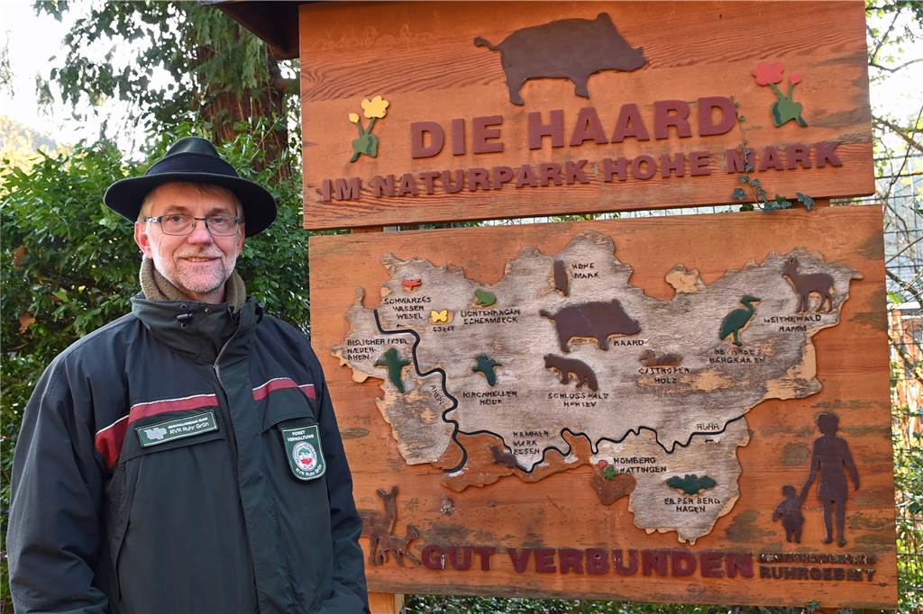 „Ich habe das nie bereut“ - Revierleiter Blaschczok geht in Ruhestand Die Haard hatte der Revierleiter immer besonders im Blick.