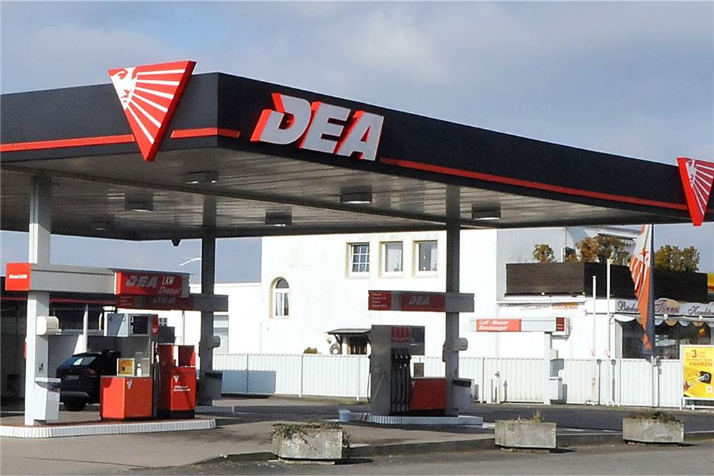 Die Halterner DEA-Tankstelle an der Recklinghäuser Straße schloss 2017.