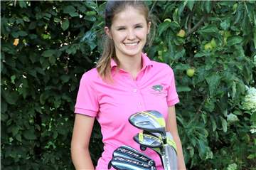 Die Halternerin Hanna Tekath (18) gehört zu den besten Golferinnen der Umgebung.