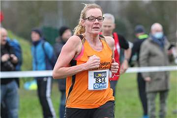 Die Halternerin Katja Rodrigues war am Ende selbst ein wenig überrascht von ihrer Platzierung beim Finale der Cross-DM in Sonsbeck.