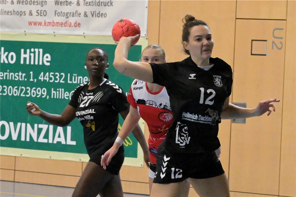 Die Handballerinnen des Lüner SV gewannen ihr Spiel mühelos mit mehr als 20 Toren Vorsprung.