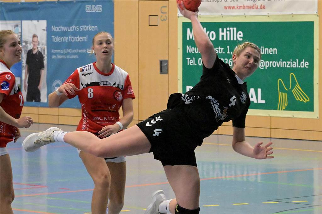 Die Handballerinnen des Lüner SV gewannen ihr Spiel mühelos mit mehr als 20 Toren Vorsprung.