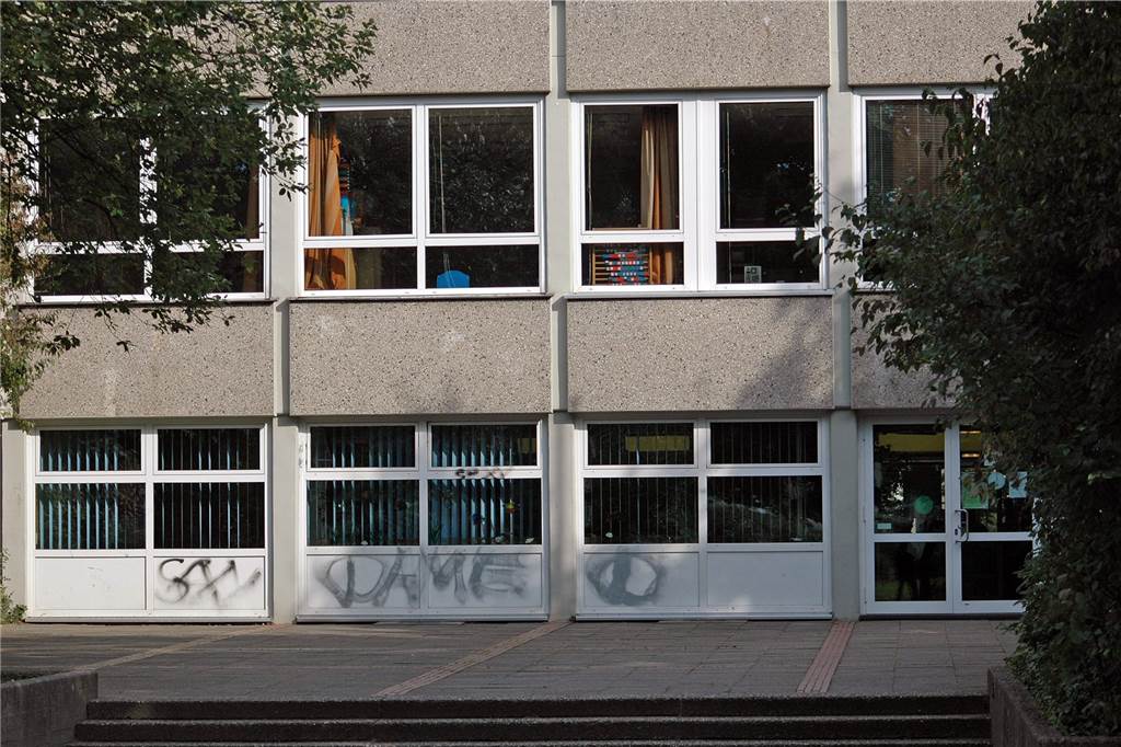 Die Fassade der Hans-Christian-Andersen Förderschule in Deininghausen.
