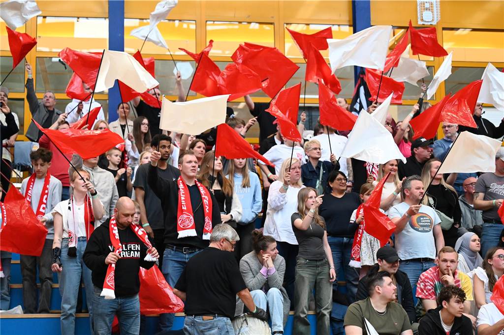 Die Hertener Löwen setzen sich unerwartet klar gegen den BSV Wulfen durch.