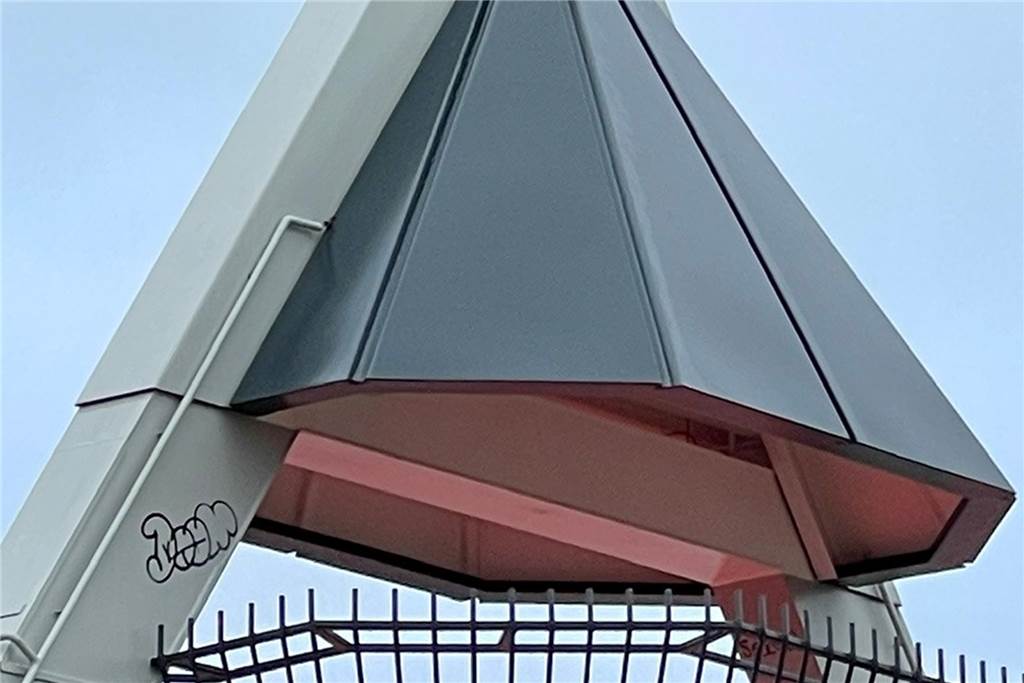 Hochstadenbrücke: Neue Graffiti-Schmierereien ärgern die Dorstener Die Hochstadenbrücke wurde an mehreren Stellen beschmiert.