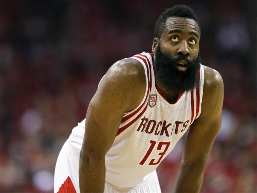 NBA: Houston Rockets stehen zum Verkauf Die Houston Rockets um Superstar James Harden stehen zum Verkauf. Foto: Eric Christian Smith