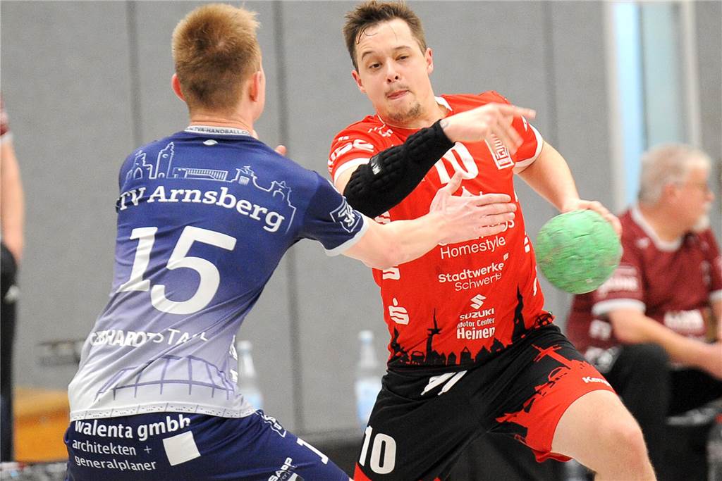 Die HSG Schwerte/Westhofen hat gegen den TV Arnsberg mit 30:29 gewonnen.