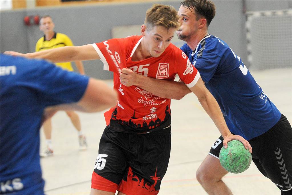 Die HSG Schwerte/Westhofen hat gegen die 2. Mannschaft TV Brechten mit 23:22 gewonnen.