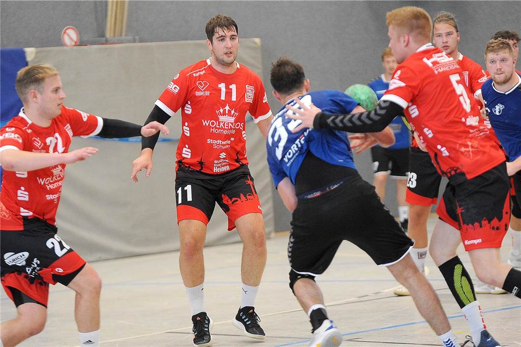 Die HSG Schwerte/Westhofen hat gegen die 2. Mannschaft TV Brechten mit 23:22 gewonnen.