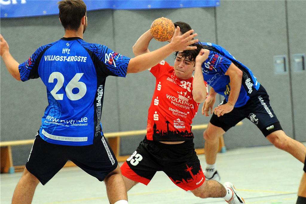 Die HSG Schwerte/Westhofen hat gegen die HVE Villigst-Ergste II mit 25:26 verloren.