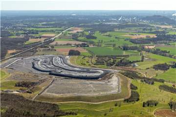 Die Hürfeldhalde in Dorsten ist als Deponiestandort im Gespräch.