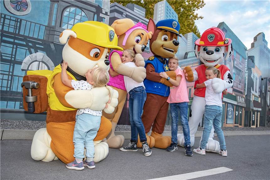 Park-Besucher können bald Lucky Luke bei der Jagd auf die Daltons helfen Paw Patrol im Movie Park