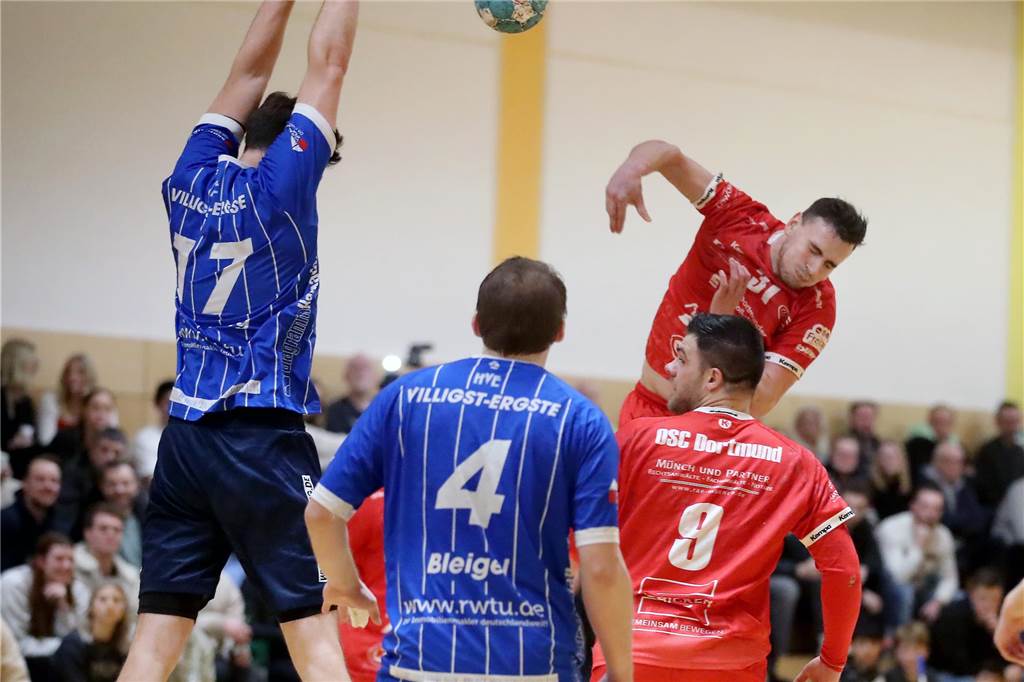 Die HVE Villigst-Ergste hat beim OSC Dortmund mit 23:25 verloren.
