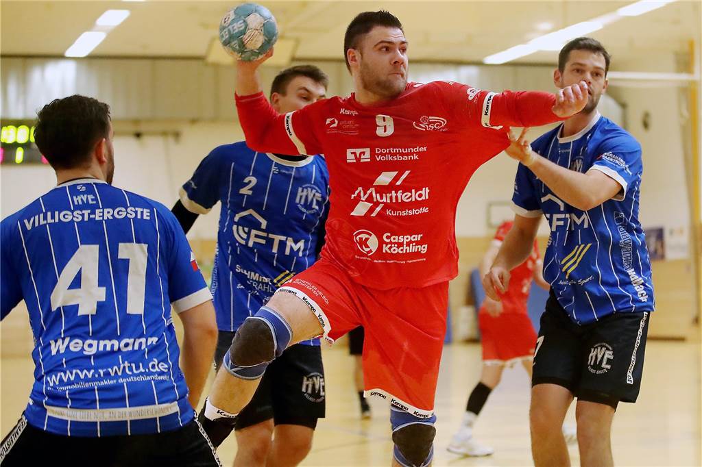 Die HVE Villigst-Ergste hat beim OSC Dortmund mit 23:25 verloren.