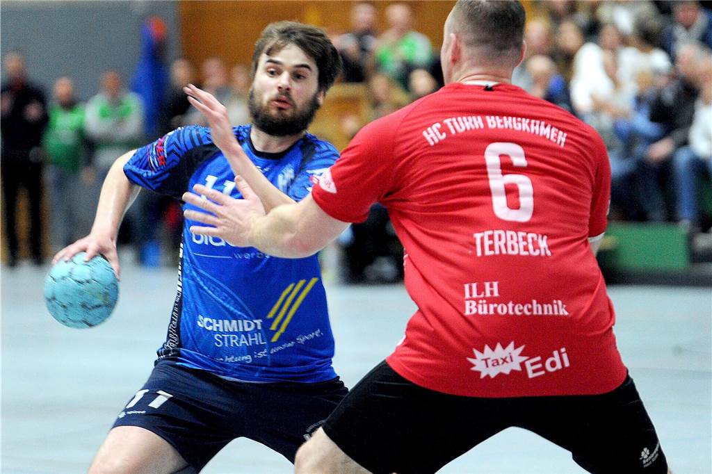 Die HVE Villigst-Ergste hat gegen den HC TuRa Bergkamen mit 25:28 verloren.