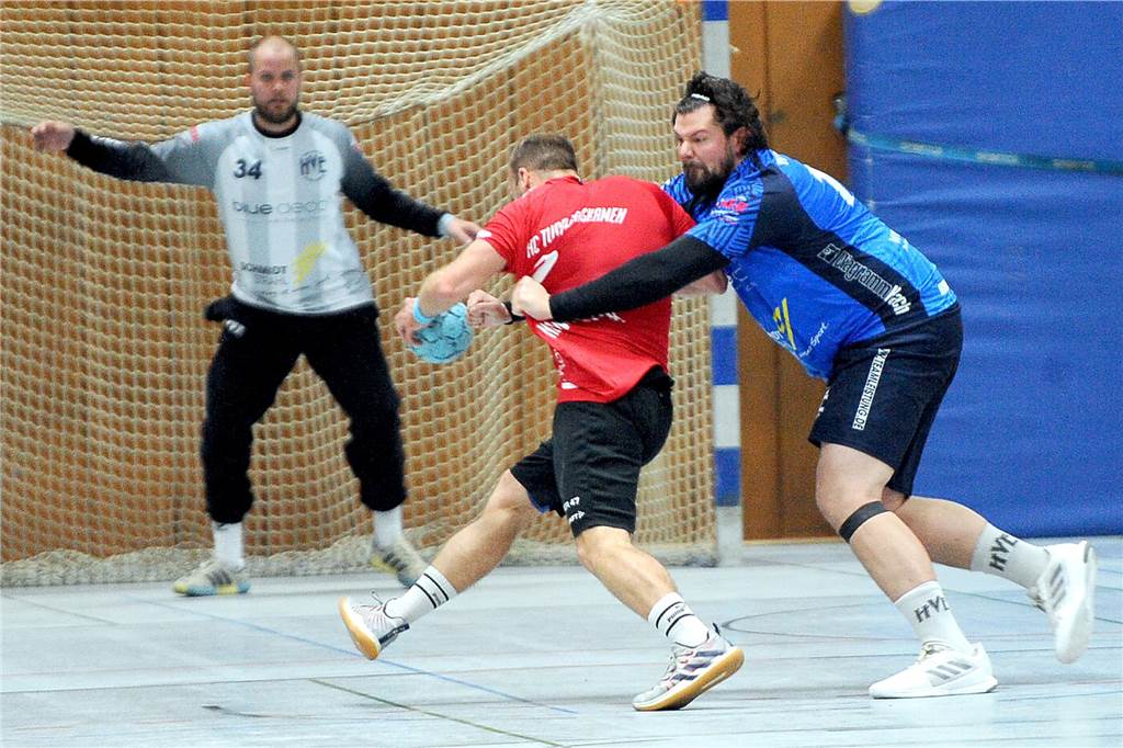 Die HVE Villigst-Ergste hat gegen den HC TuRa Bergkamen mit 25:28 verloren.