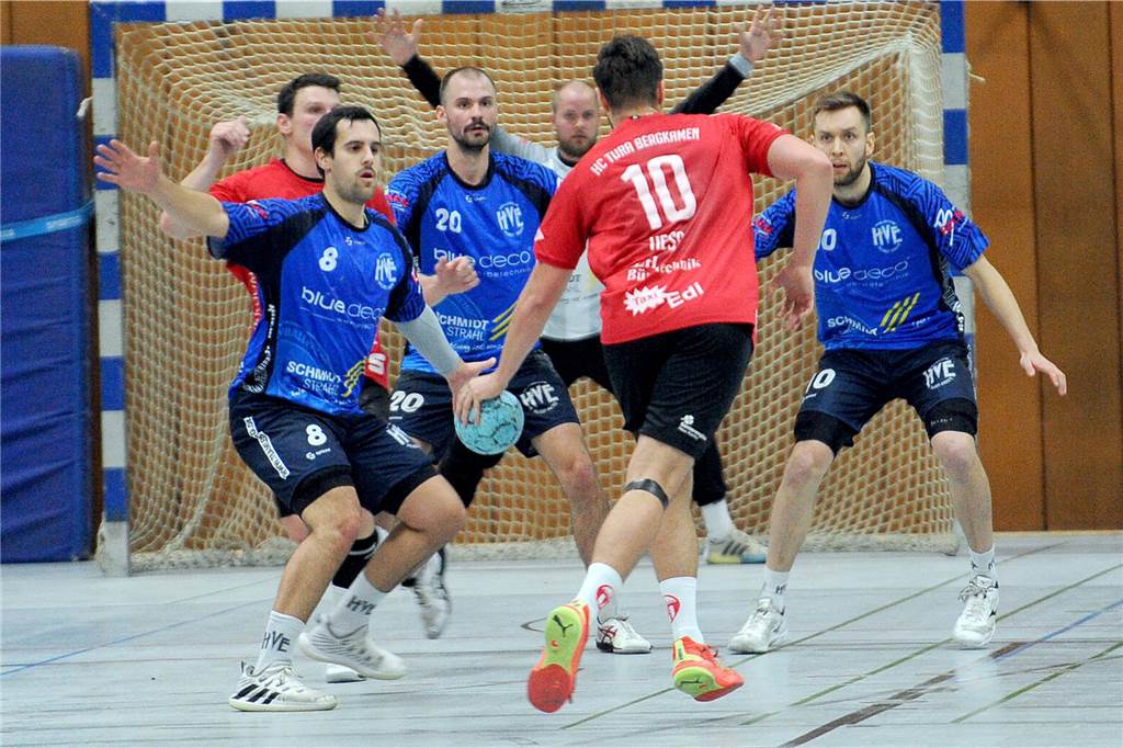 Die HVE Villigst-Ergste hat gegen den HC TuRa Bergkamen mit 25:28 verloren.