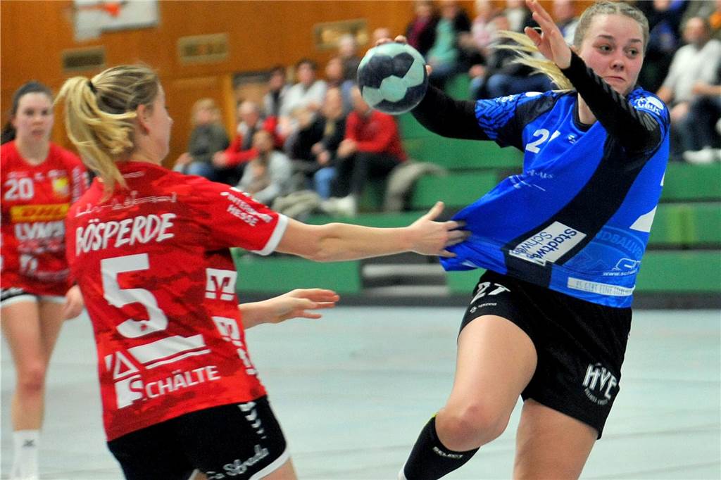 Die HVE Villigst-Ergste hat gegen die SG DJK Bösperde mit 31:33 verloren.