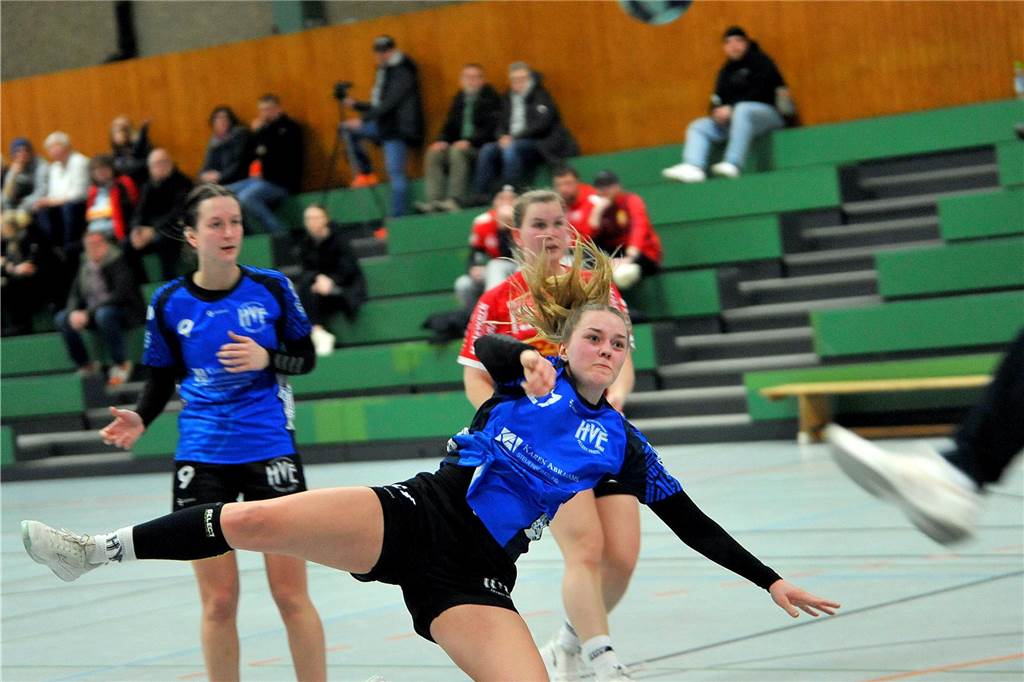 Die HVE Villigst-Ergste hat gegen die SG DJK Bösperde mit 31:33 verloren.