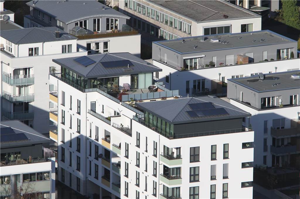 Immobilienpreise sinken: „Interessenten stehen nicht mehr Schlange“ Die Immobilienpreise in Dortmund - hier ein Blick auf das Wohngebiet Auf der Kronenburg in der Innenstadt - sinken leicht.
