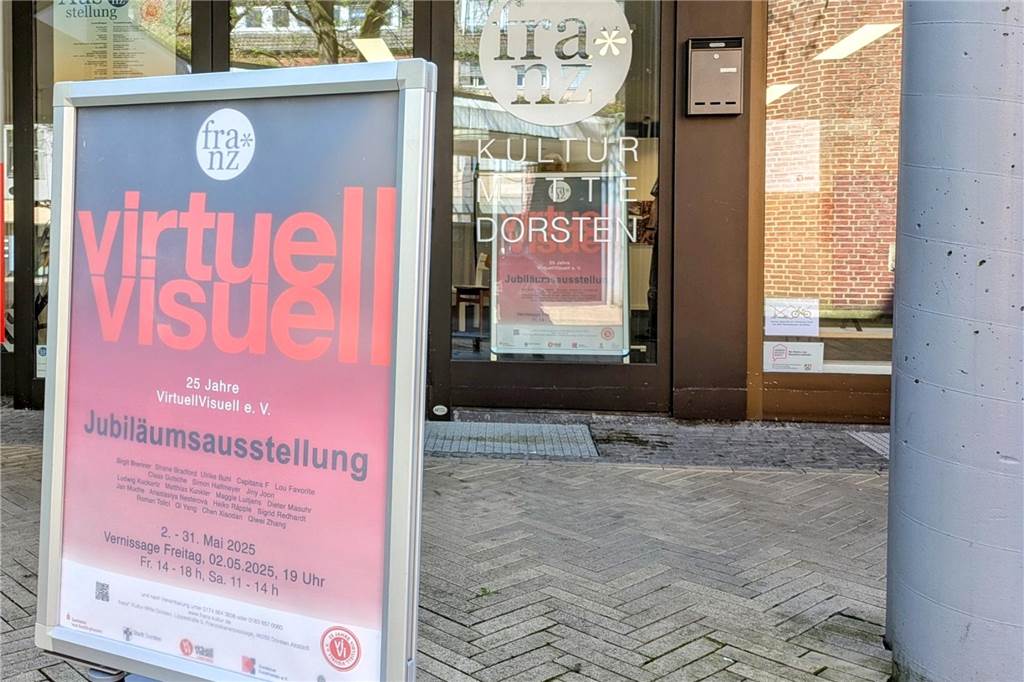 20 Künstler aus 25 ViVi-Jahren: Jubiläumsausstellung in Dorsten Plakat der Ausstellung