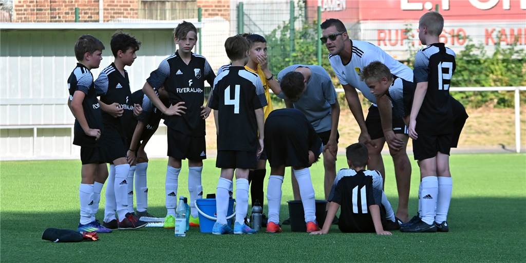 JSG Langschede/Frömern: „Fußball ist auf dem Platz und nicht vor der Konsole“ Die Jugendspielgemeinschaft Langschede/Frömern - hier die D-Junioren - bringt für beide Vereine bislang nur Vorteile.