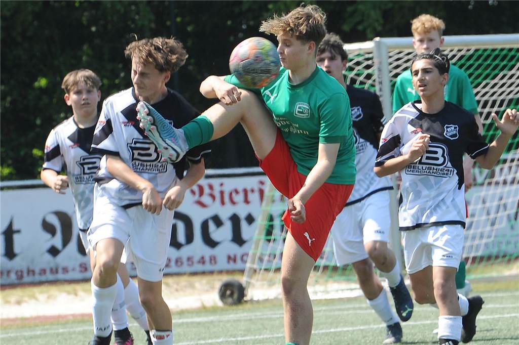 “ Die Junioren der SG Eintracht Ergste spielen in der neuen Saison in der Bezirksliga.