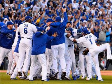 Die Kansas City Royals waren zuletzt 1985 in der World Series. Foto: Dave Kaup