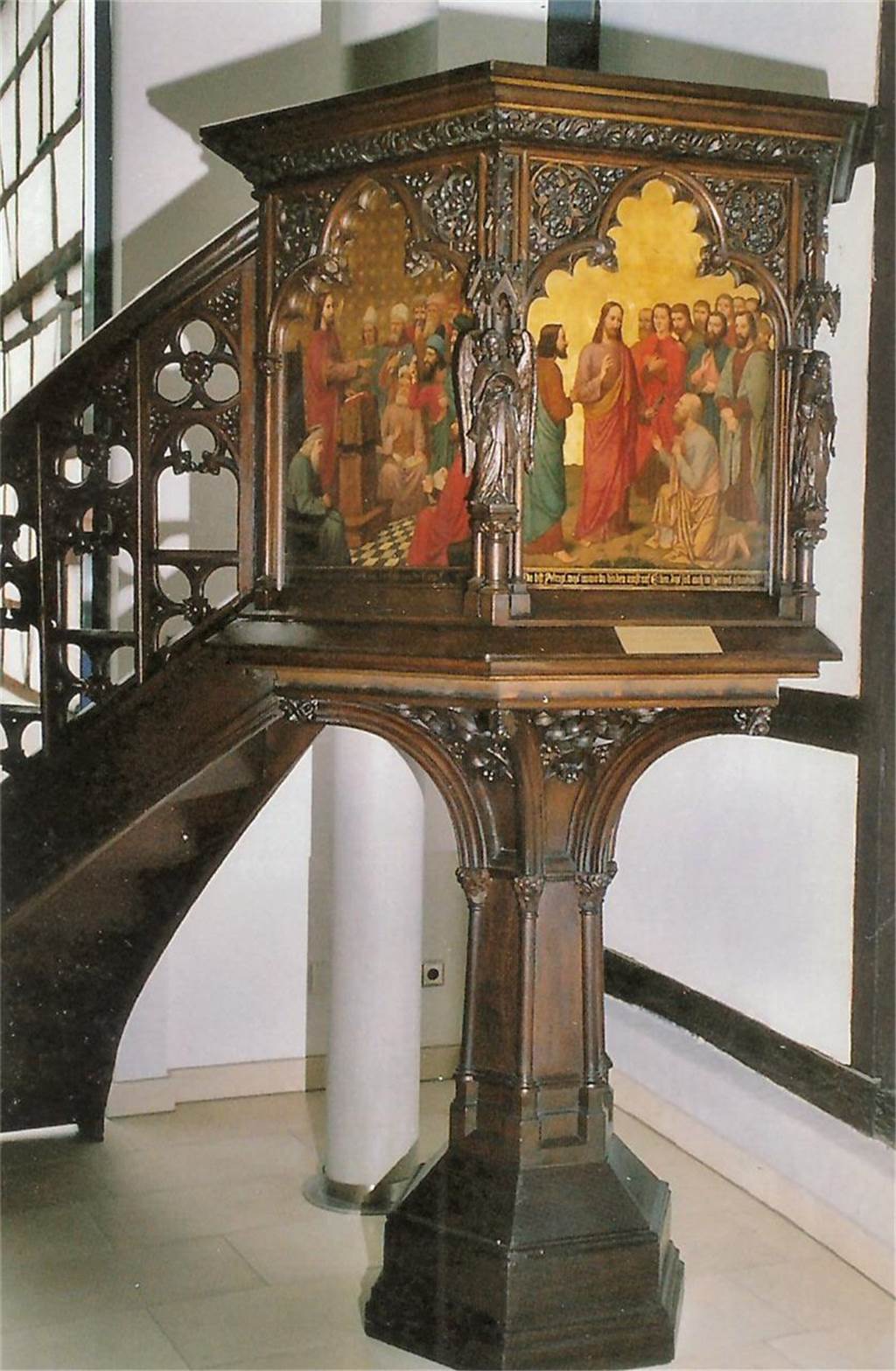 Priestergewand war Hauptargument für Museumsumbau Die Kanzel aus der Christophorus-Kirche