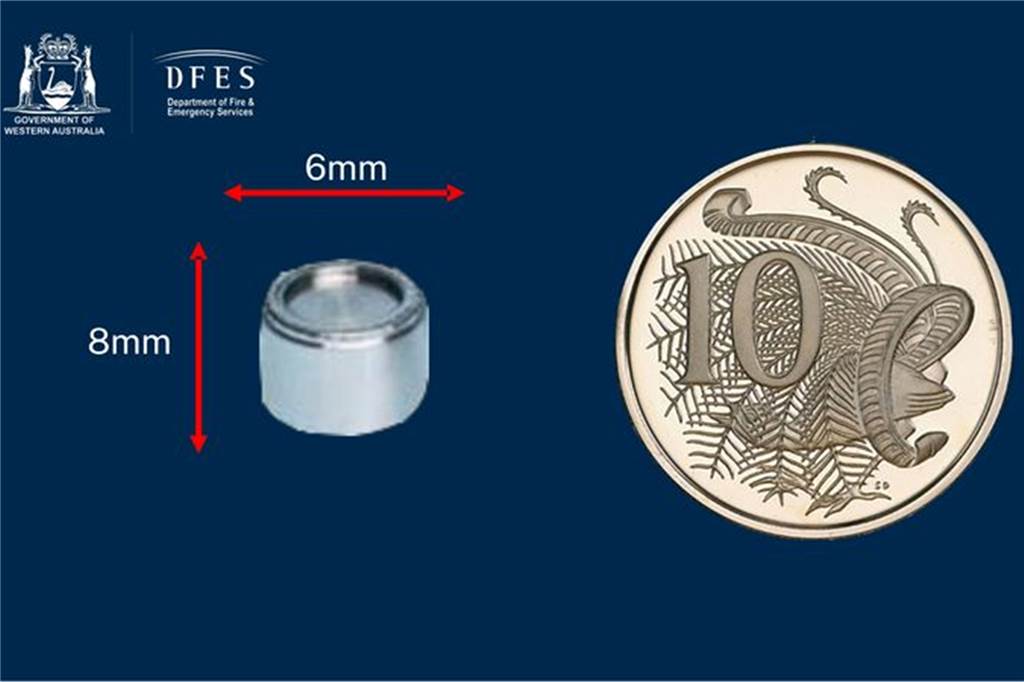 Radioaktive Kapsel von Laster gefallen und verschwunden: Kuriose Suchaktion in Australien Die Kapsel ist nur wenige Millimeter groß, aufgrund ihrer Strahlung aber dennoch gefährlich.