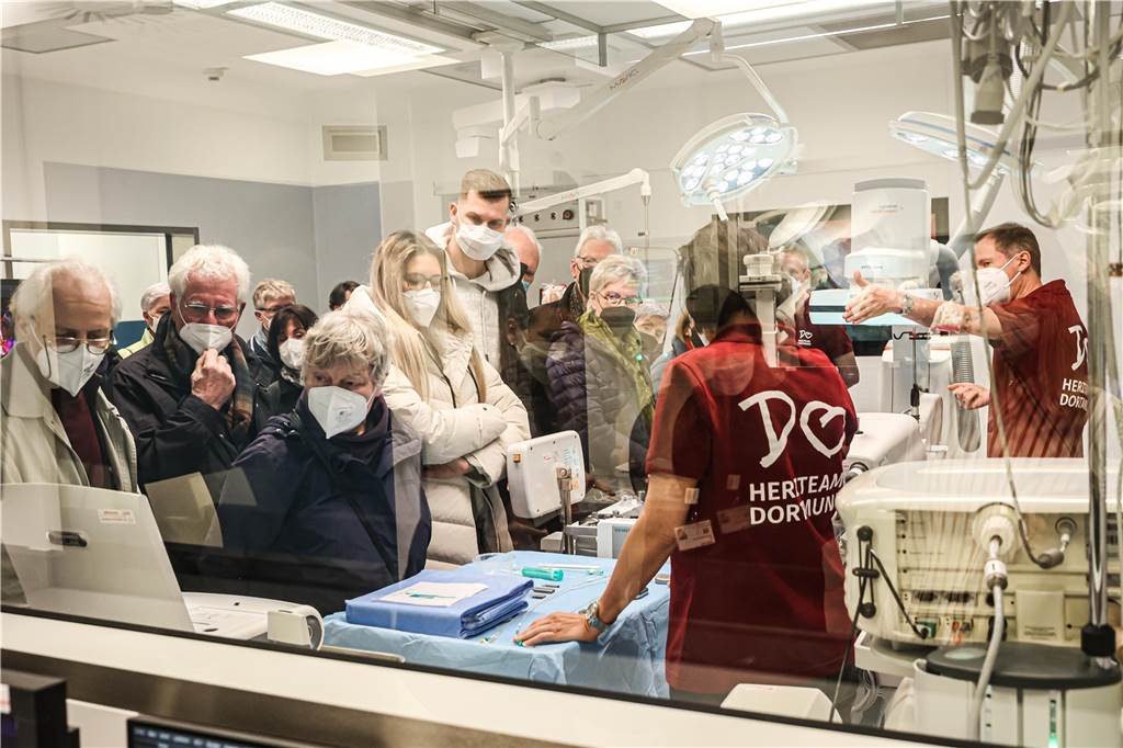 Die Kardiologie-Erweiterung sei dringend erforderlich gewesen, so Möllmann, Chefarzt für Innere Medizin und Kardiologie 
