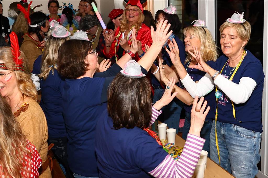 Die KFD Hullern feierte am Donnerstagabend (27. Feburar 2025) ihre traditionelle Weiberfastnacht im Pfarrgemeindehaus.