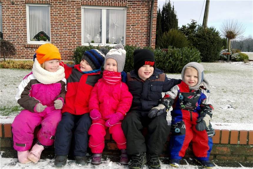 Ahaus und Umgebung: Wetterbericht meldet ersten Schnee im neuen Jahr Die Kinder der Marienburgerstraße in Stadtlohn freuten sich 2017 über den Schnee.