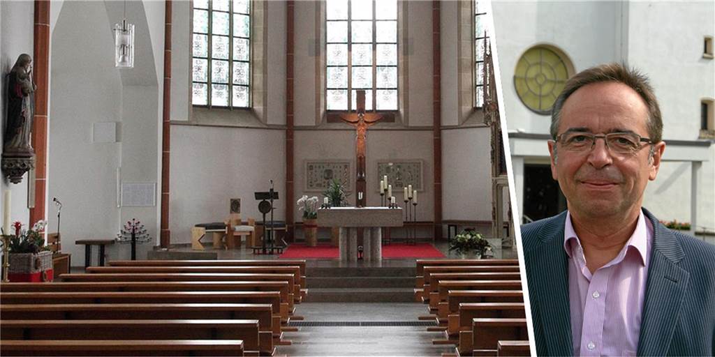 Energiekrise: Gottesdienst zieht ab Silvester aus der Kirche aus – „Sollten voran gehen“ Die Kirchen in Ahaus, Heek, Legden und Schöppingen stellen sich auf die Energiekrise einstellen. Während für die Ludgerus-Kirche in Heek (links) noch überlegt wird, setzt Pfarrer Olaf Goos mit seiner Gemeinde schon konkrete Maßnahmen um.