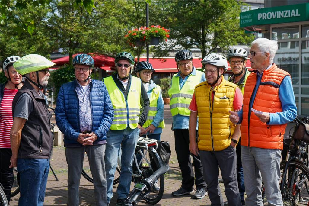 Mitglieder des Kirchhellener Fahrradclubs