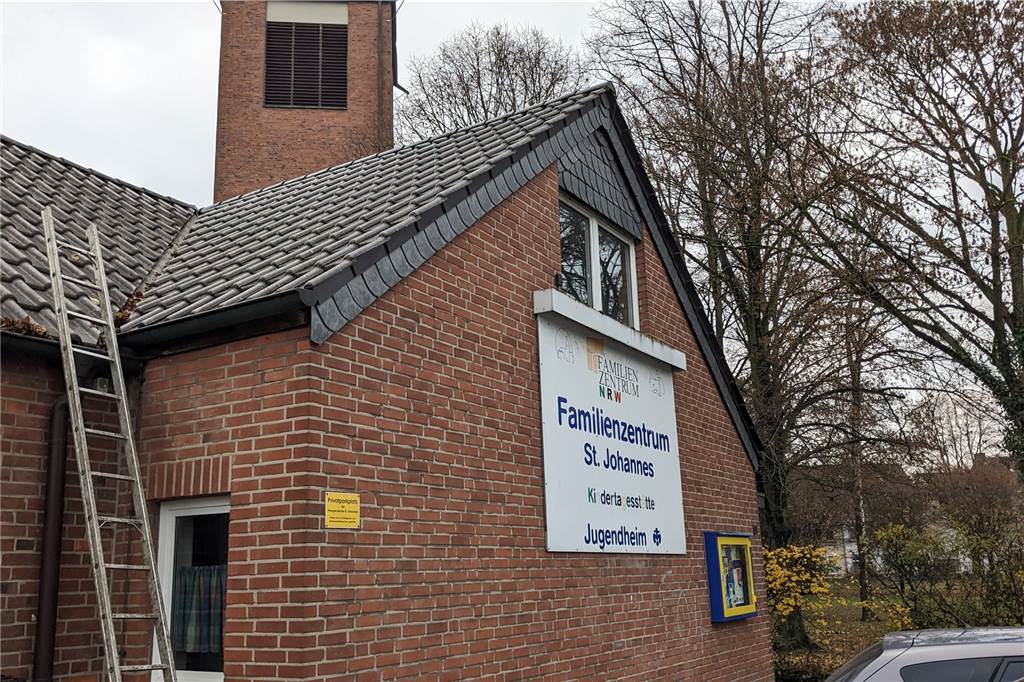 St. Nikolaus und St. Johannes: Zwei weitere Kitas sind Sanierungsfälle Das Gebäude des Familienzentrums St. Johannes