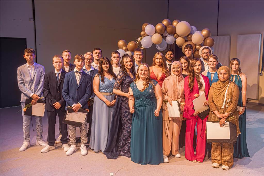 Die Klasse 10a der Kreuzschule