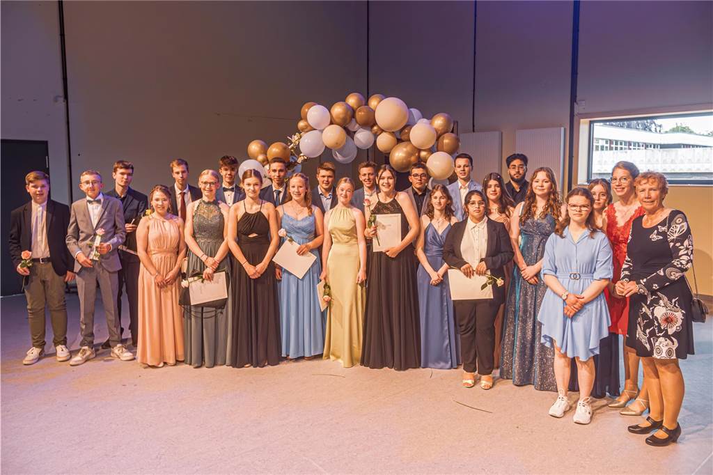 Die Klasse 10b der Kreuzschule