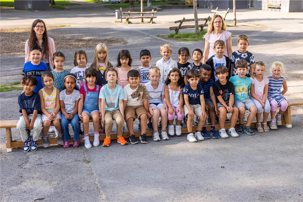 Die Klasse 1a der Dietrich-Bonhoeffer-Schule