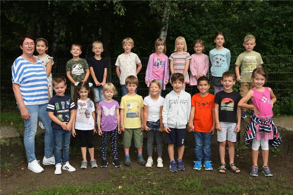 Die Klasse 1a der Eichlinghofer Grundschule